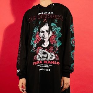 Frida Khalo Hoodie Dress